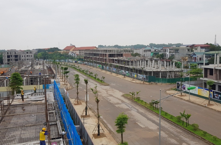 Khu liền kề HUD3 Sơn Tây - nỗ lực tạo tập những nét khác biệt