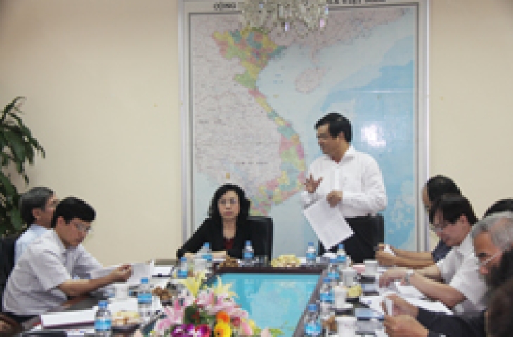 Đảng ủy TCT VIWASEEN tiếp Đoàn kiểm tra của Thành ủy về thực hiện Chỉ thỉ 07-CT/TW