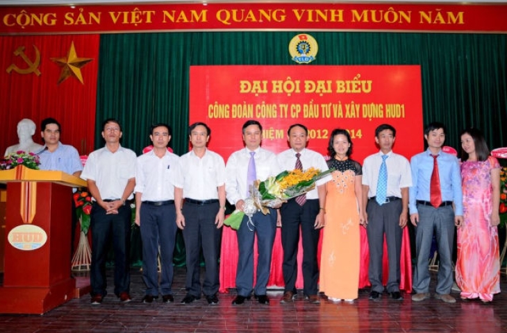 Đại hội Công đoàn Công ty CP Đầu tư và Xây dựng HUD1