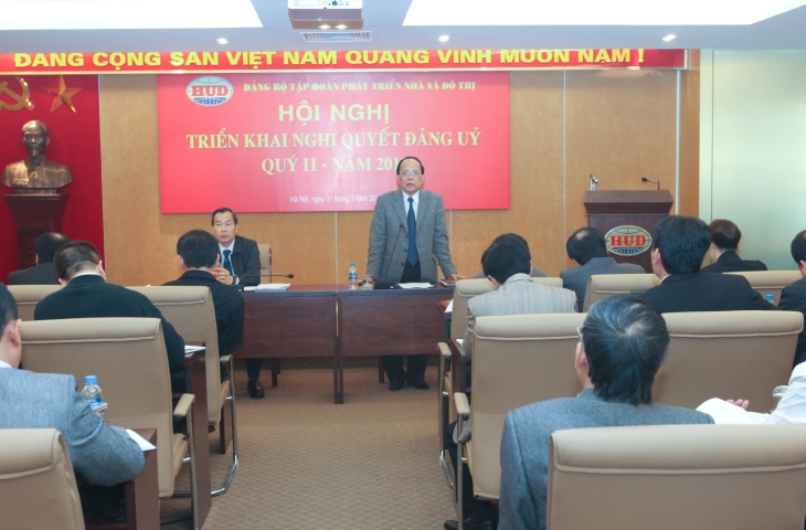 Hội nghị triển khai Nghị quyết Ban Chấp hành Đảng bộ Tập đoàn lần thứ 15 về nhiệm vụ sản xuất kinh doanh và công tác xây dựng Đảng quý II/2011 