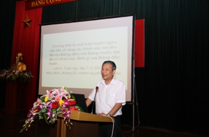 Đảng bộ Tập đoàn Phát triển nhà và đô thị tổ chức Hội nghị học tập, quán triệt Nghị quyết Đại hội Đảng lần thứ XI