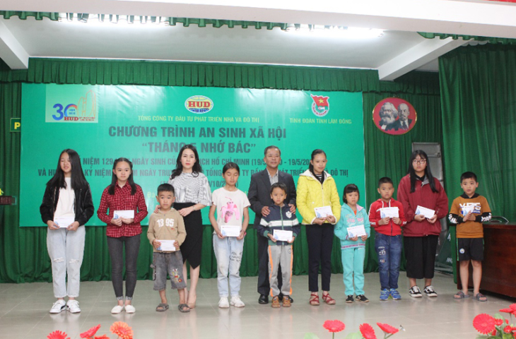 Tổng công ty HUD tham gia hoạt động an sinh xã hội tại TP Đà Lạt