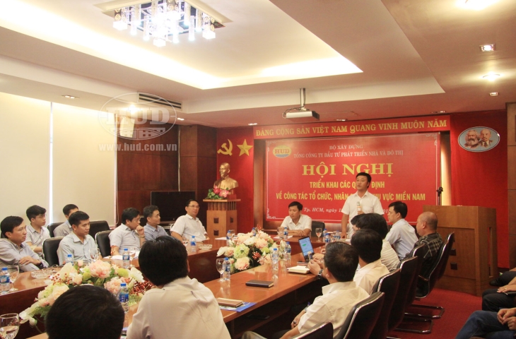 Tổng công ty HUD tổ chức Hội nghị kiện toàn tổ chức, nhân sự Khu vực phía Nam