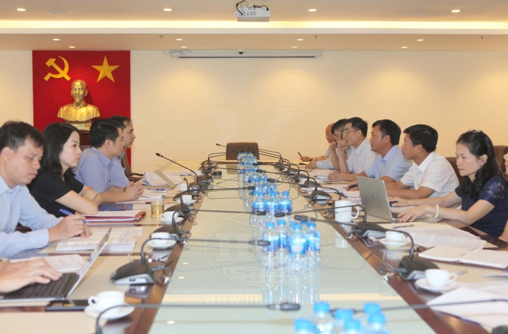 Ban Kinh tế Trung ương làm việc với Tổng công ty HUD về việc triển khai thực hiện các Nghị quyết Trung ương 5 khóa XII