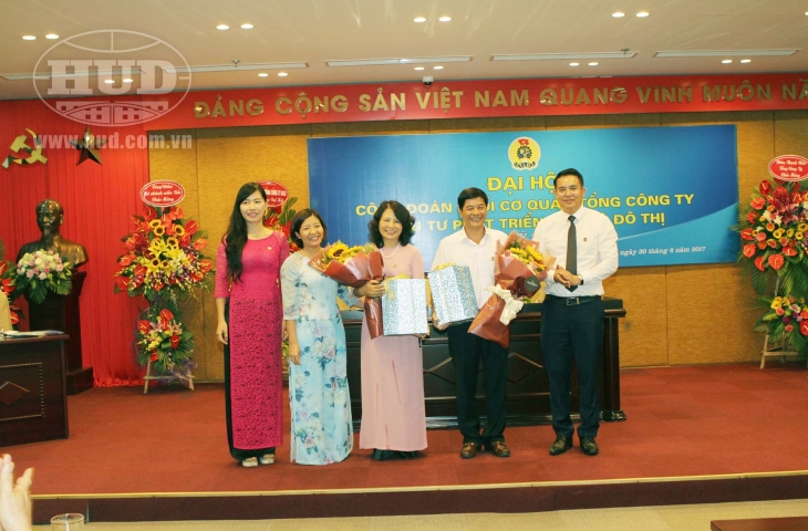 Đại hội Công đoàn Khối cơ quan Tổng công ty HUD nhiệm kỳ 2017-2022 thành công tốt đẹp