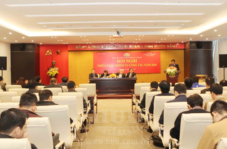 Tổng công ty HUD tổ chức Hội nghị triển khai các nhiệm vụ công tác năm 2018