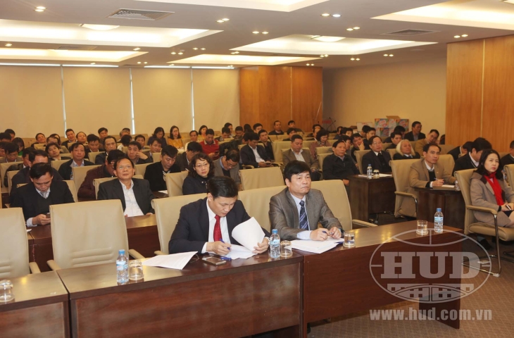 Đảng ủy Tổng công ty HUD tổ chức Hội nghị học tập, quán triệt triển khai Nghị quyết Hội nghị Trung ương 4 khóa XII