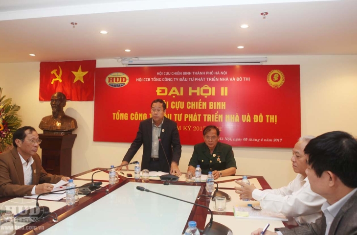  Đại hội Hội Cựu chiến binh HUD lần thứ II, nhiệm kỳ 2017-2022 thành công tốt đẹp