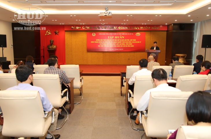 Tổng công ty HUD tổ chức Hội nghị tập huấn thực hiện quy chế dân chủ cơ sở