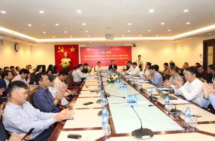 HUD : Tổ chức hội nghị kiểm điểm, đánh giá kết quả hoạt động năm 2019 đối với tập thể và các cá nhân lãnh đạo của Tổng công ty