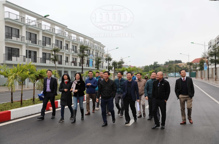 Tổng giám đốc HUD kiểm tra các dự án đầu xuân Canh Tý
