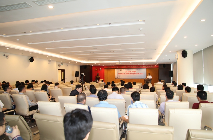 Tổng công ty tổ chức Lớp huấn luyện về An toàn vệ sinh lao động năm 2021