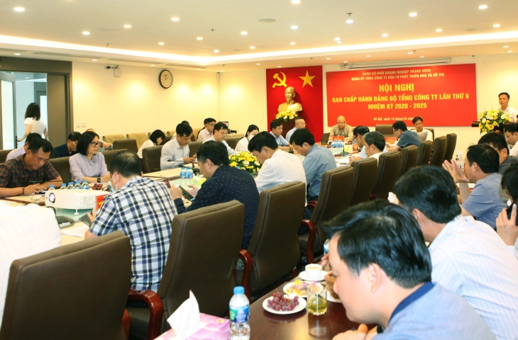 Đảng bộ HUD tổ chức Hội nghị Ban Chấp hành lần thứ 9, nhiệm kỳ 2020-2025