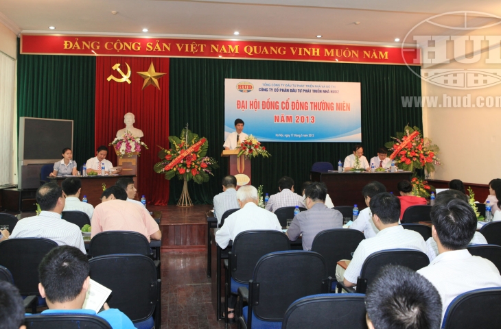 Công ty CP HUD2 tổ chức Đại hội đồng cổ đông thường niên năm 2013