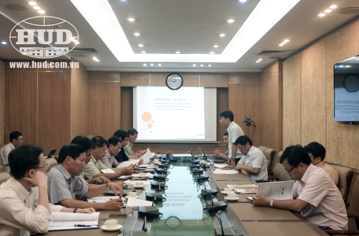 HUD-CIC Báo cáo Đề tài nghiên cứu áp dụng tiến bộ KHCN trong lĩnh vực xây dựng để giảm giá thành xây dựng nhà ở của Tập đoàn