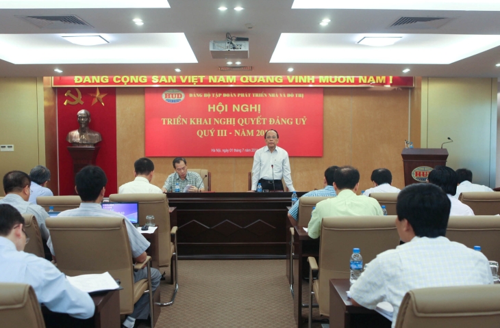 Hội nghị triển khai Nghị quyết Ban Chấp hành Đảng bộ Tập đoàn lần thứ 16 về nhiệm vụ sản xuất kinh doanh và công tác xây dựng Đảng quý III/2011 