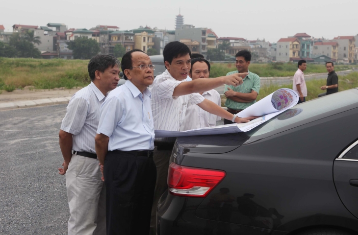 Kiểm tra tiến độ triển khai dự án trọng điểm Tây Nam Linh Đàm, Hà Nội