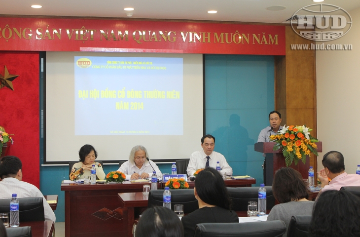 HUD6: Tổ chức Đại hội đồng cổ đông thường niên năm 2014