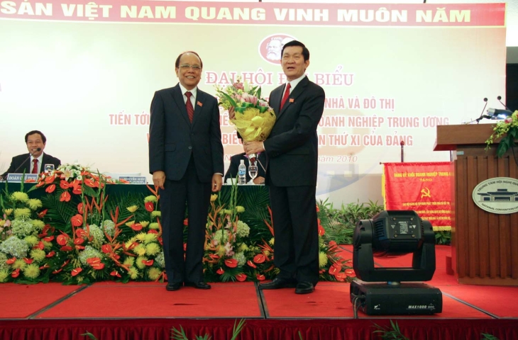 Đại hội đại biểu Đảng bộ Tập đoàn Phát triển Nhà và Đô thị thành công tốt đẹp