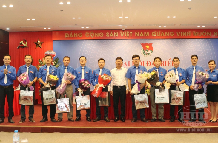 Đại hội Đại biểu Đoàn TNCS HCM Tổng công ty HUD lần thứ V, nhiệm kỳ 2017-2022 thành công tốt đẹp