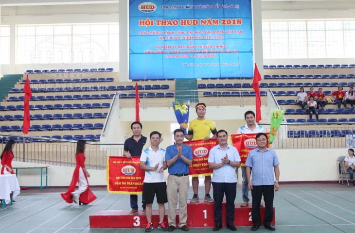 Hội thao HUD năm 2018 thành công tốt đẹp