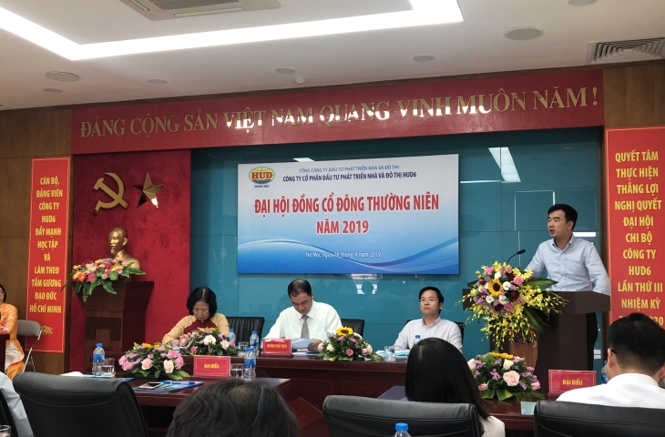 Công ty cổ phần Đầu tư phát triển nhà và đô thị HUD6 tổ chức Đại hội đồng Cổ đông thường niên năm 2019