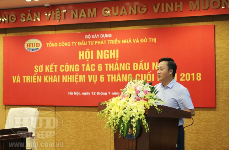 Tổng công ty HUD tổ chức Hội nghị sơ kết công tác 6 tháng đầu năm và triển khai nhiệm vụ 6 tháng cuối năm 2018