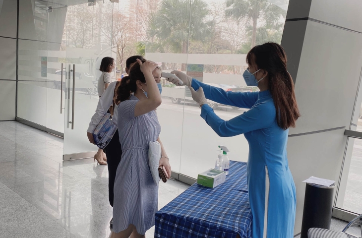 Tổng công ty HUD tăng cường thực hiện các biện pháp  phòng, chống dịch bệnh “Viêm đường hô hấp cấp COVID-19”