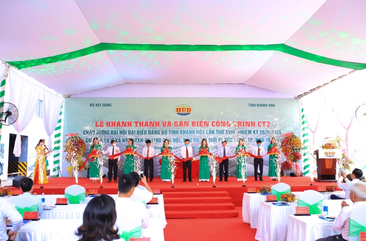 HUD: KHÁNH THÀNH 700 CĂN HỘ NHÀ Ở XÃ HỘI CHÀO MỪNG ĐẠI HỘI ĐẠI BIỂU ĐẢNG BỘ TỈNH KHÁNH HÒA LẦN THỨ XVIII