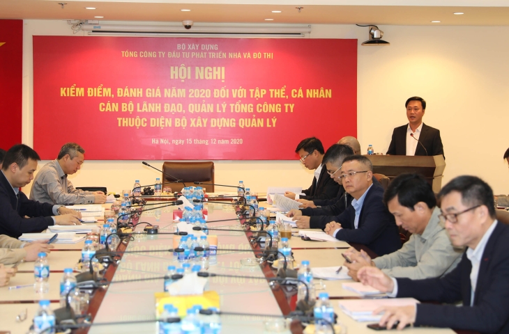 Tổ chức Hội nghị kiểm điểm, đánh giá năm 2020 đối với tập thể và cá nhân các đồng chí lãnh đạo, quản lý của Tổng công ty