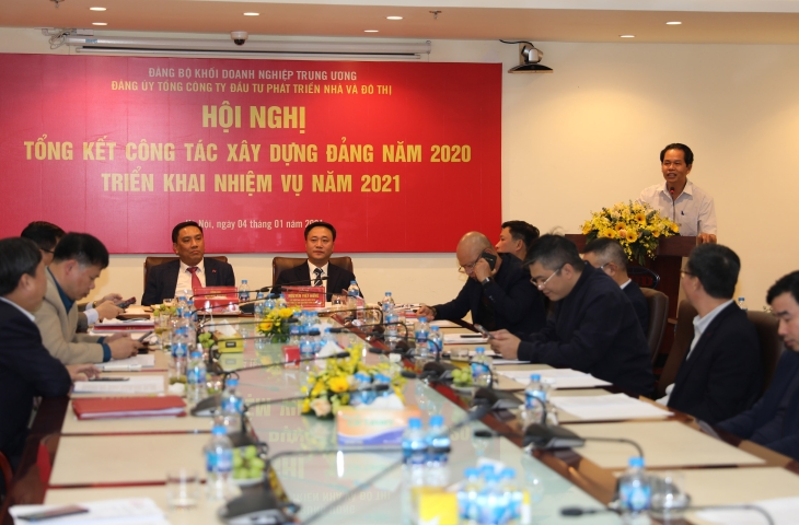 Đảng ủy HUD tổ chức Hội nghị tổng kết công tác xây dựng Đảng năm 2020, triển khai nhiệm vụ năm 2021