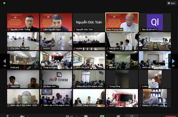 Đảng ủy Tổng công ty HUD tổ chức Hội nghị học tập Chuyên đề toàn khóa nhiệm kỳ đại hội XIII của Đảng