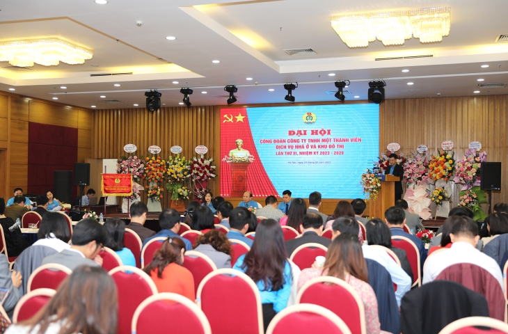 Công  đoàn HUDS tổ chức thành công Đại hội nhiệm kỳ 2023-2028