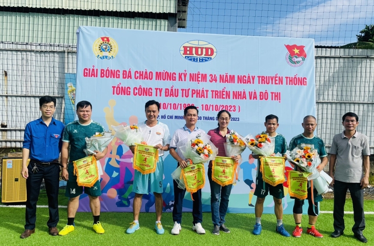 Sôi nổi Giải bóng đá HUD năm 2023 Khu vực miền Nam