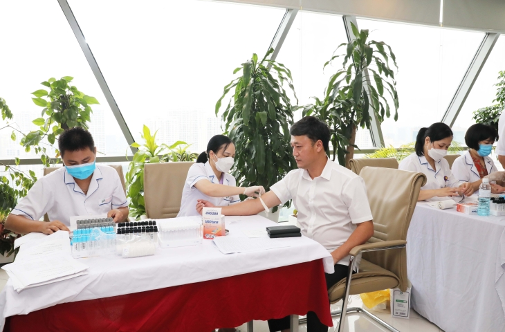 Tổng công ty HUD tổ chức khám sức khỏe định kỳ năm 2023 cho CBNV khu vực miền Bắc