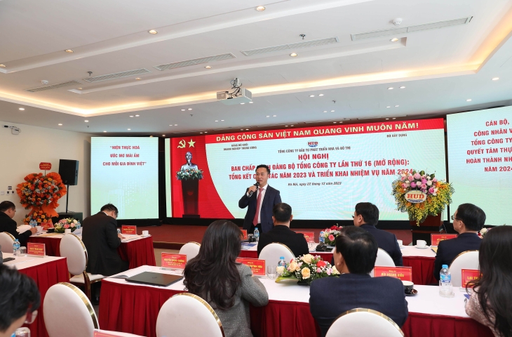 Tổng công ty HUD: Hoàn thành toàn diện, vượt mức các chỉ tiêu kế hoạch năm 2023
