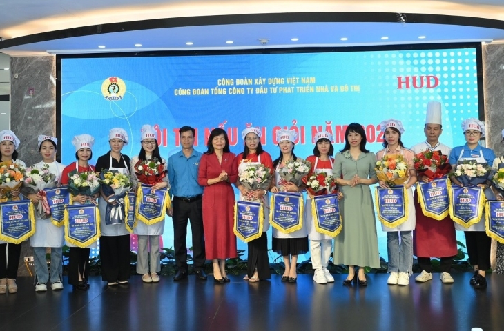 Hội thi nấu ăn giỏi HUD năm 2025 - Gắn kết, sẻ chia yêu thương vì sức khỏe và hạnh phúc gia đình