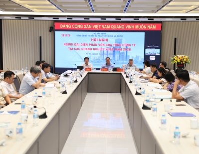 HUD tổ chức Hội nghị Người đại diện phần vốn tại các doanh nghiệp khác năm 2026