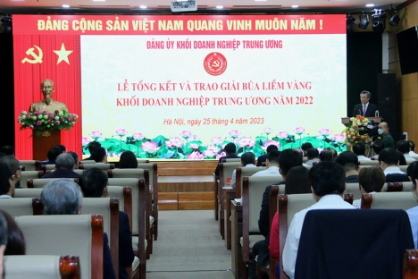 Giải Búa liềm vàng Khối Doanh nghiệp Trung ương năm 2022: BÀI VIẾT CỦA ĐỒNG CHÍ BÍ THƯ ĐẢNG UỶ HUD ĐƯỢC BAN TỔ CHỨC TRAO GIẢI BA