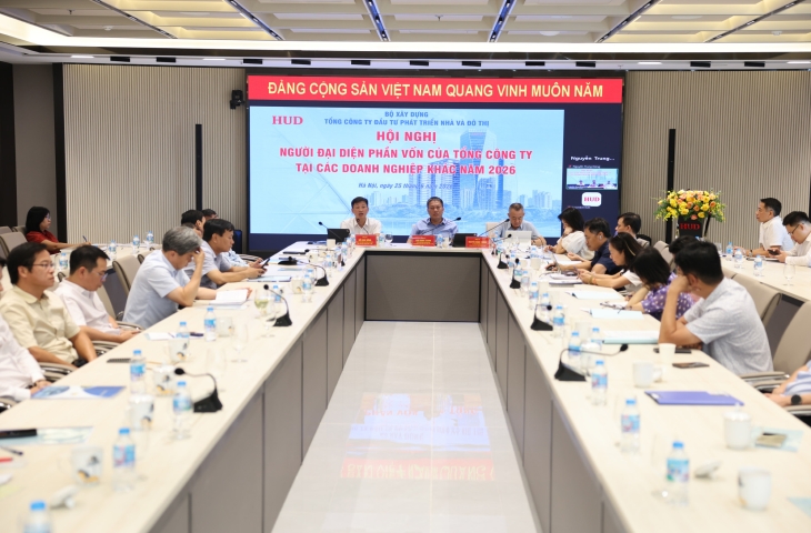HUD tổ chức Hội nghị Người đại diện phần vốn tại các doanh nghiệp khác năm 2026