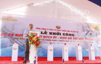 Tổng công ty HUD: Khởi công Dự án đầu tư xây dựng 664 căn hộ nhà ở xã hội tại thành phố Nha Trang, tỉnh Khánh Hòa